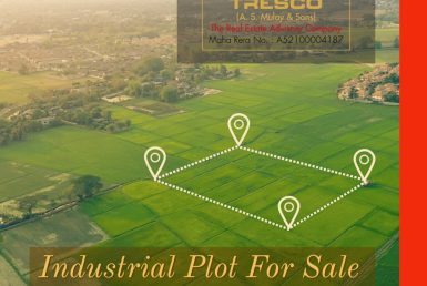 Industrial plot for sale in Khed City, Pune, Maharashtra.